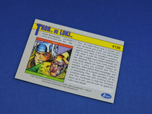 Charger l'image dans la galerie, Marvel Collector Cards - 1991 Marvel Universe Series 2 - #120 Thor vs Loki