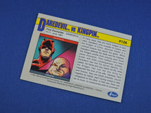 Load image into Gallery viewer, Marvel Collector Cards - 1991 Marvel Universe Series 2 - #126 Daredevil vs Kingpin