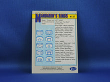 Load image into Gallery viewer, Marvel Collector Cards - 1991 Marvel Universe Series 2 - #137 Mandarin's Rings