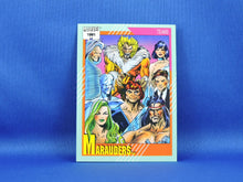 Charger l'image dans la galerie, Marvel Collector Cards - 1991 Marvel Universe Series 2 - #158 Marauders