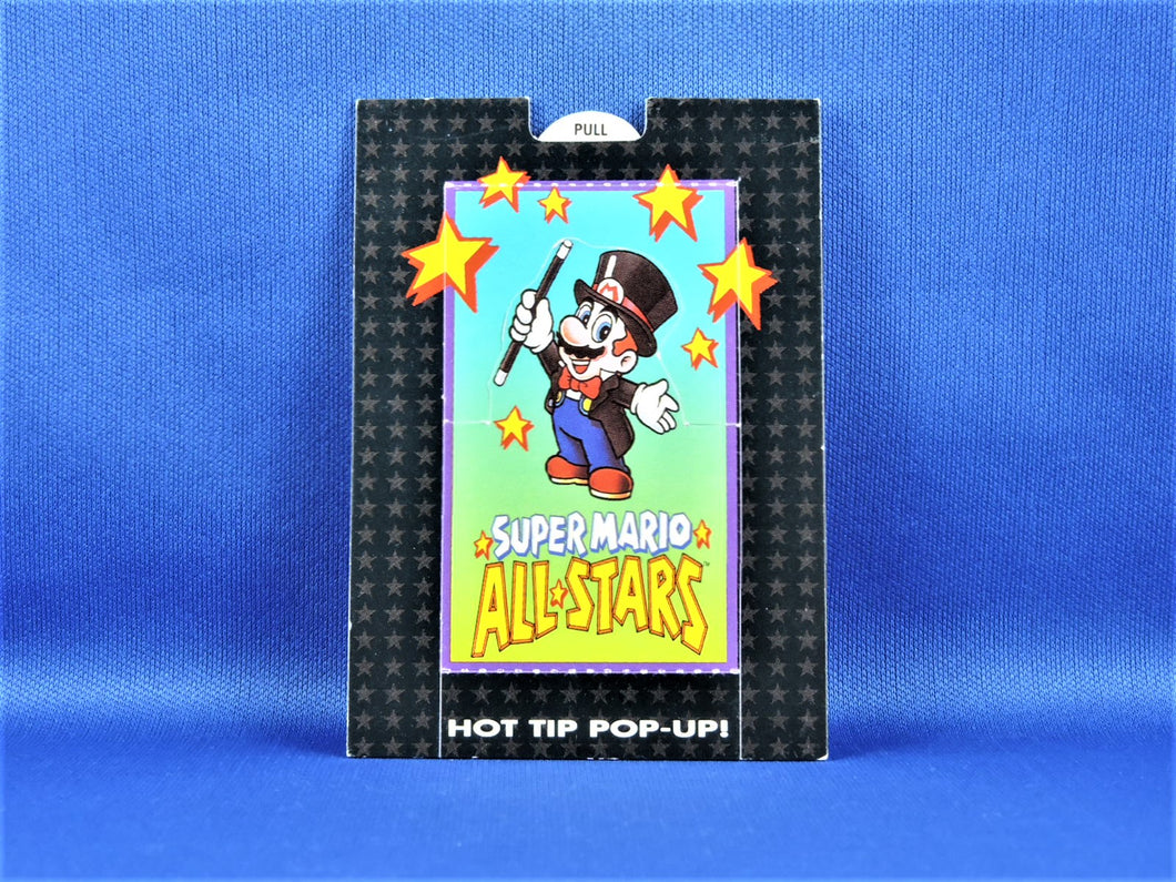 Nintendo - Power Challenge Pop-Up Card - 1993 - Super Mario