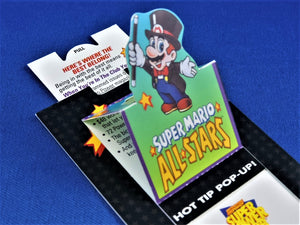 Nintendo - Power Challenge Pop-Up Card - 1993 - Super Mario