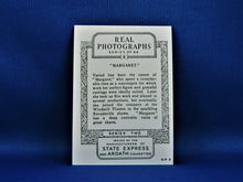 Load image into Gallery viewer, Real Photographs Collector Cards - 1939 - Series Two - #8 "Margaret"