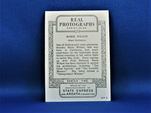 Load image into Gallery viewer, Real Photographs Collector Cards - 1939 - Series Two - #17 Marie Wilson