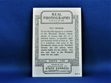 Charger l'image dans la galerie, Real Photographs Collector Cards - 1939 - Series Two - #42 Pat Ingram
