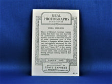 Load image into Gallery viewer, Real Photographs Collector Cards - 1939 - Series Two - #39 Vera Neilson