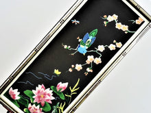 Charger l'image dans la galerie, MXB Crafts - Crewel Embroidery - Blue Bird over Lily Pads