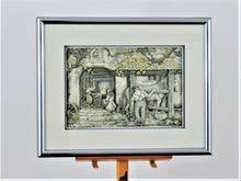 Charger l'image dans la galerie, Paper Tole - 3D - Decoupage - Anton Pieck - The Black Smith