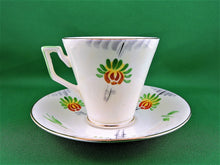 Load image into Gallery viewer, Tea Cup - Delphine - #1812 - Fine Bone China Tea Cup and Matching Saucer