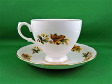 Load image into Gallery viewer, Tea Cup - Queen Anne - Pattern #8219 - Fine Bone China Tea Cup and Matching Saucer
