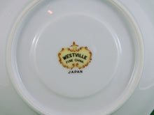 Charger l'image dans la galerie, Tea Cup - Westville - Pink Roses - Fine Bone China Tea Cup and Matching Saucer