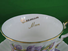 Charger l'image dans la galerie, Tea Cup - Royal Windsor - Prairie Crocus - Fine Bone China Tea Cup and Matching Saucer