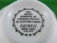 Load image into Gallery viewer, Tea Cup - Duchess - Macleod- Fine Bone China Tea Cup and Matching Saucer