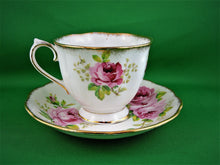Charger l'image dans la galerie, Tea Cup - Royal Albert - American Beauty - Fine Bone China Tea Cup and Matching Saucer