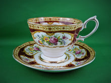 Load image into Gallery viewer, Tea Cup - Royal Albert - Lady Hamilton - Fine Bone China Tea Cup and Matching Saucer