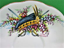 Charger l'image dans la galerie, Tea Cup - Queen Anne - "Glengarrys" - Clan MacLean - Fine Bone China Tea Cup and Matching Saucer