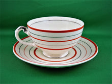 Charger l'image dans la galerie, Tea Cup - Myott, Son & Co Ltd - Manchuria 1341B - Hand Painted - China Tea Cup and Saucer