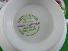 Charger l'image dans la galerie, Tea Cup - Grosvenor - High Summer - Fine Bone China Tea Cup and Matching Saucer