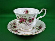 Charger l'image dans la galerie, Tea Cup - Royal Albert - Lavender Rose - Fine Bone China Tea Cup and Matching Saucer