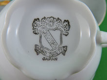 Charger l'image dans la galerie, Tea Cup - Shafford Japan - Hand Painted - Grey with Pink Orchid - China Tea Cup and Saucer