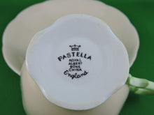 Charger l'image dans la galerie, Tea Cup - Royal Albert - Pastella - Pink and Mint Green - China Tea Cup and Saucer