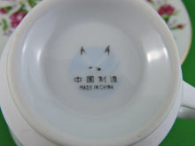 Charger l'image dans la galerie, Tea Cup - Made in China - Pink Rose Design - Fine Bone China Tea Cup and Matching Saucer