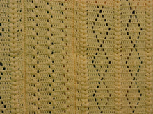 Load image into Gallery viewer, Quilts, Afghans, etc. - Beautiful Crocheted Afghan - Yellow