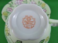 Charger l'image dans la galerie, Tea Cup - Diamond China - Occupied Japan - Fine Bone China Tea Cup and Matching Saucer