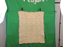 Load image into Gallery viewer, Quilts, Afghans, etc. - Beautiful Crocheted Afghan - Yellow and White Squares - Brown Edge