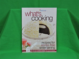 Cook Books - Kraft Kitchens "What's Cooking" - 2009 - Festive Issue