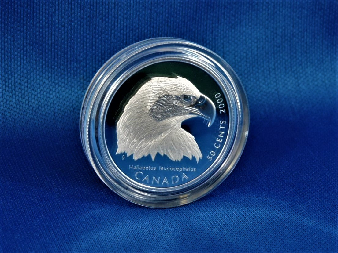 Currency - Silver Four 50 Cent Coin Set - 2000 - RCM - Canada's Birds –  Sold Outright