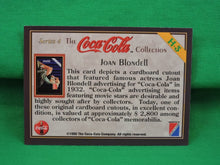 Charger l'image dans la galerie, Coca-Cola Memorabilia - 1995 - Coca-Cola Collector Card - Joan Blondell - H-3