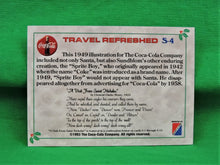 Load image into Gallery viewer, Coca-Cola Memorabilia - 1993 - Coca-Cola Collector Card - Foil - Santa 1949 - S-4