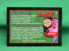 Charger l'image dans la galerie, Coca-Cola Memorabilia - 1995 - Coca-Cola Collector Card - Super Premium Santa - #1