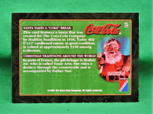 Charger l'image dans la galerie, Coca-Cola Memorabilia - 1995 - Coca-Cola Collector Card - Super Premium Santa - #2