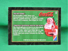 Charger l'image dans la galerie, Coca-Cola Memorabilia - 1995 - Coca-Cola Collector Card - Super Premium Santa - #5
