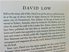 Charger l'image dans la galerie, Book - 1939 - A Cartoon History of our Times by David Low