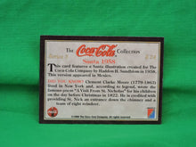 Charger l'image dans la galerie, Coca-Cola Memorabilia - 1994 - Coca-Cola Collector Card - Santa 1958 - S24