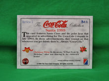 Charger l'image dans la galerie, Coca-Cola Memorabilia - 1994 - Coca-Cola Collector Card - Foil - Santa 1993 - S11