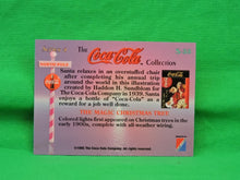 Charger l'image dans la galerie, Coca-Cola Memorabilia - 1995 - Coca-Cola Collector Card - Santa - S-35