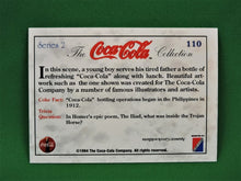 Charger l'image dans la galerie, Coca-Cola Memorabilia - 1994 - Coca-Cola Collector Card - Series 2 - #110 and #126