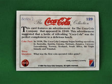 Charger l'image dans la galerie, Coca-Cola Memorabilia - 1994 - Coca-Cola Collector Card - Series 2 - #129 and #130
