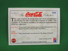 Charger l'image dans la galerie, Coca-Cola Memorabilia - 1994 - Coca-Cola Collector Card - Series 2 - #108 and #109