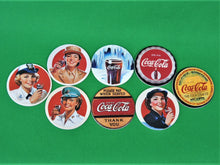 Charger l'image dans la galerie, Coca-Cola Memorabilia - Coca-Cola "Coke Cap" - Series 2 - Complete Set of 8