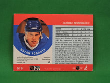 Charger l'image dans la galerie, Collector Cards - 1990 - Pro Set - #515 - Bryan Fogarty - Rookie