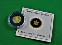 Charger l'image dans la galerie, Currency - Gold Coin - 1/25 Ounce Gold - 2012 - RCM - Bluenose