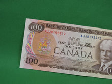 Charger l'image dans la galerie, Canadian Bank Notes - ENZ - 1975 - $100 - AJJ8193212
