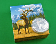 Load image into Gallery viewer, Currency - Silver Coin - $100 - 2016 - RCM - The Noble Elk
