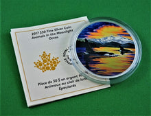 Charger l'image dans la galerie, Currency - Silver Coin - $30 - 2017 - RCM - Animals in the Moonlight - Orcas