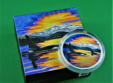 Charger l'image dans la galerie, Currency - Silver Coin - $30 - 2017 - RCM - Animals in the Moonlight - Orcas